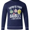 Baubles sininen collegepaita