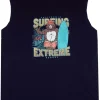Hihaton tummansininen Surfing Xtreme-paita