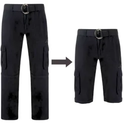2in1 Reisitaskuhousut/-shortsit
