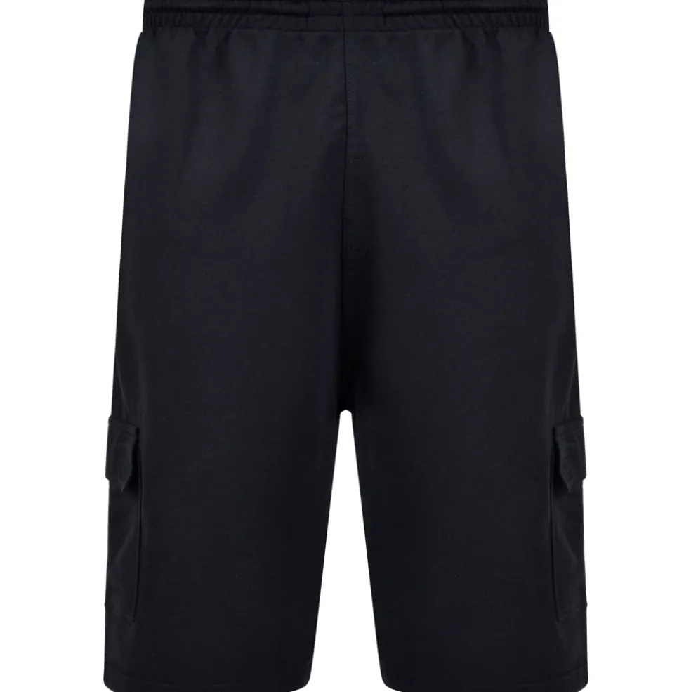 Kam Jeans mustat trikooshortsit