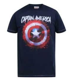 Kapteeni Amerikka printti t-paita