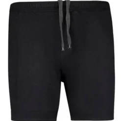 Mustat kevyet collegeshortsit