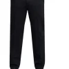Mustat suorat super stretch housut