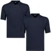 Navy t-paita V-kauluksella, 2kpl/pkt