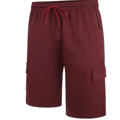 Ohuet punaiset collegeshortsit