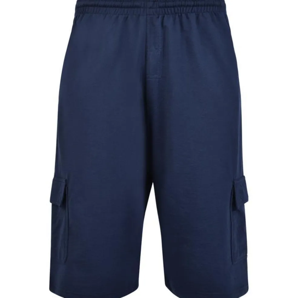 Ohuet tummansiniset collegeshortsit
