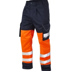 Oranssit huomioty&ouml;housut ISO 20471 lk 1