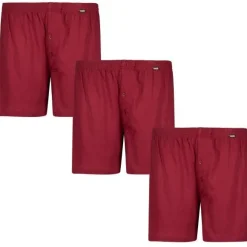 Punaiset nappiboxerit 3 kpl / pkt