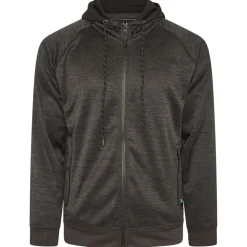 Tumman harmaa sporttihuppari