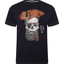 Tummansininen t-paita Real Pirates