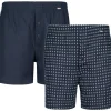 Tummansiniset nappiboxerit 2 kpl / pkt