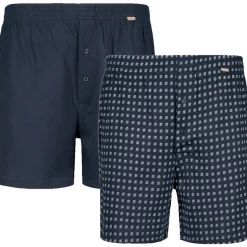 Tummansiniset nappiboxerit 2 kpl / pkt